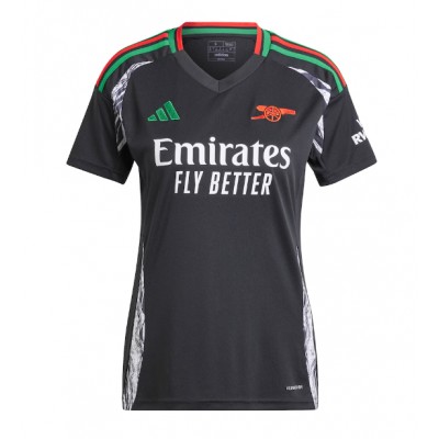 Fotbalové Dres Arsenal Dámské Venkovní 2024-25 Krátký Rukáv Fotbalové Dres Arsenal Dámské Venkovní 2024-25 Krátký Rukáv
